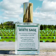 Load image into Gallery viewer, Clarity, white sage hydrosol clearing mist perfect for the busy person, it will support clarity of the and and better energy management