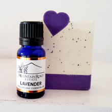Load image into Gallery viewer, Lavender soap and the oil that makes it so good