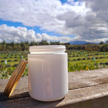 Load image into Gallery viewer, Sleek and simple candle to help you sleep with organic lavender oil and coconut wax