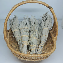 Load image into Gallery viewer, Plain white sage wand