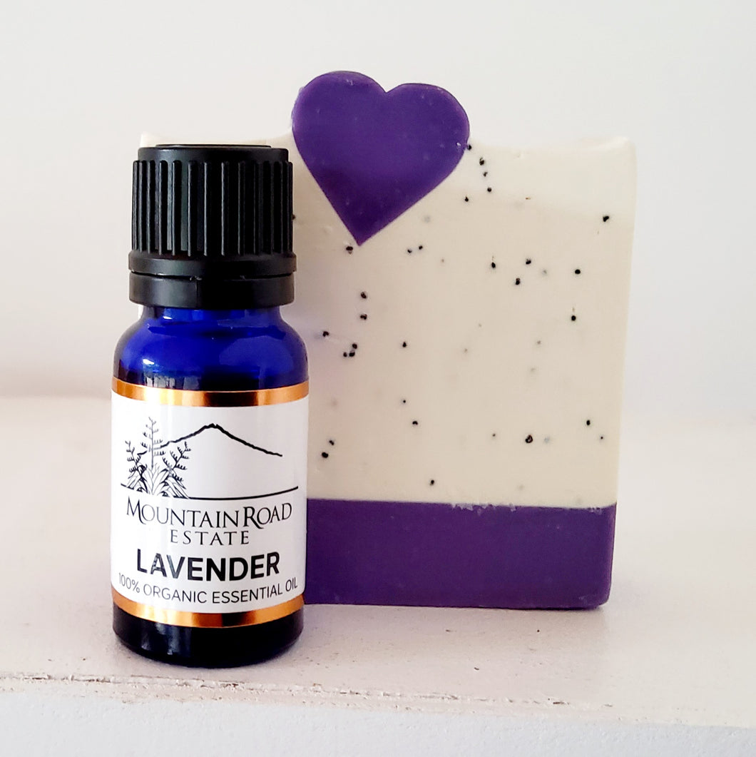 Lavender soap and the oil that makes it so good 