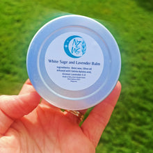 Load image into Gallery viewer, white sage and lavender protection Balm tin 
