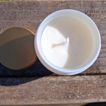 Load image into Gallery viewer, Lavender and coconut wax sleek white candle=the best you&#39;ll find
